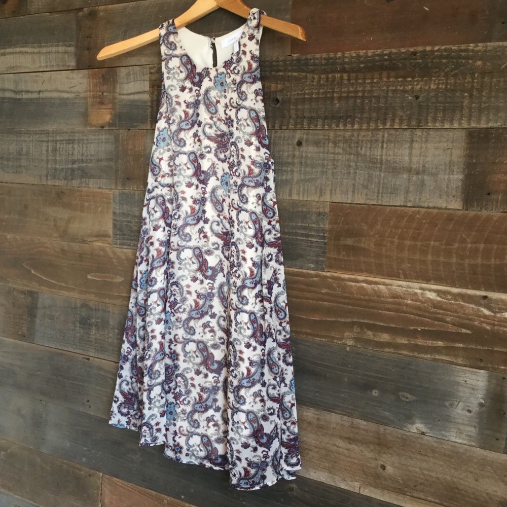 LUSH Lovely Paisley A Line Flowing Dress